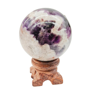 Chevron Amethyst Sphere # 192