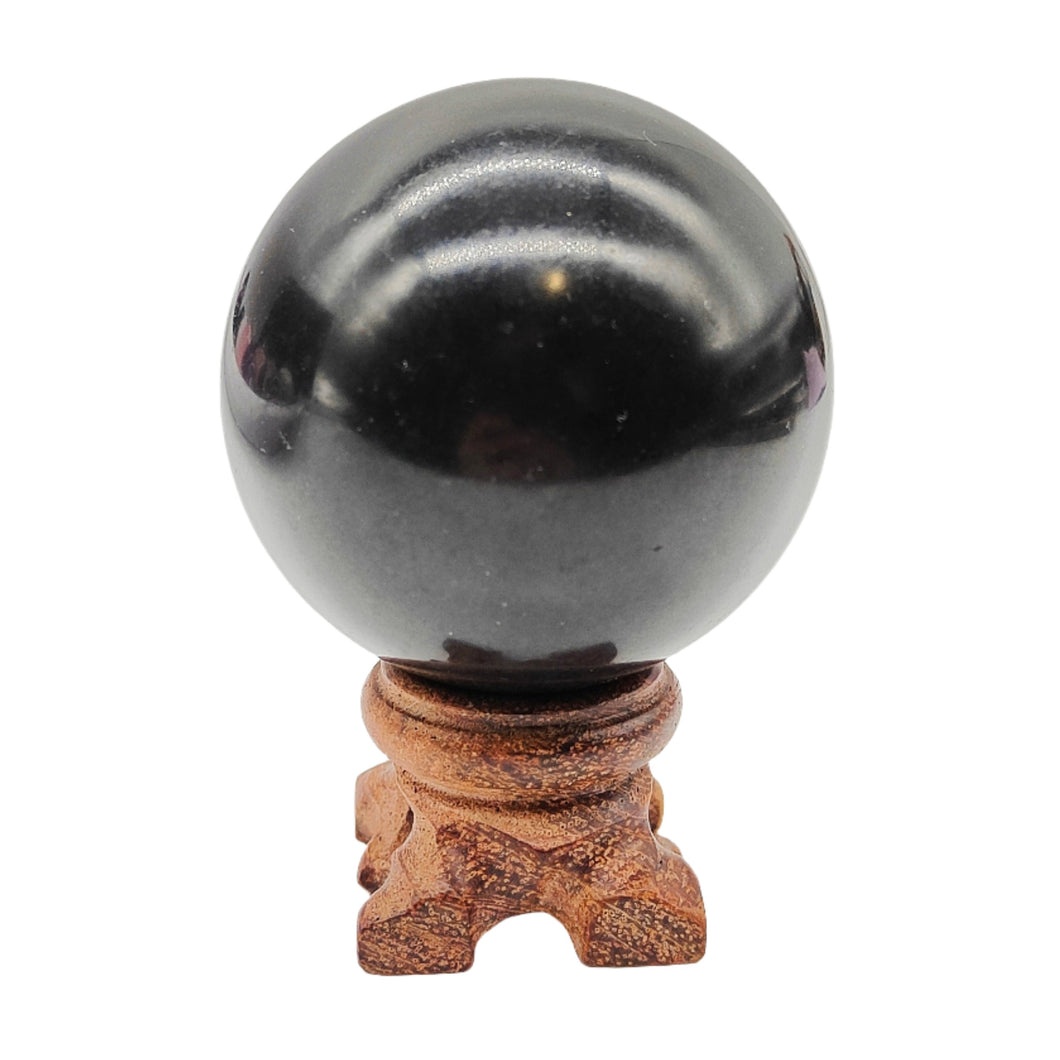 Black Tourmaline Sphere #  140