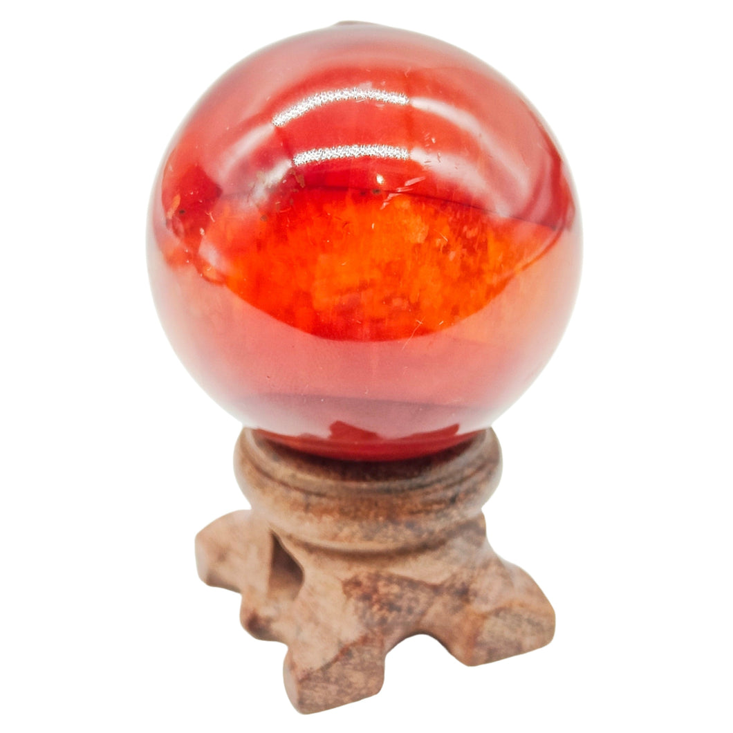 Carnelian Sphere # 66