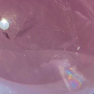 Rose Quartz Sphere + Star # 100