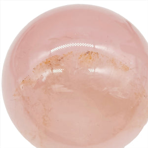 Rose Quartz Sphere + Star # 87