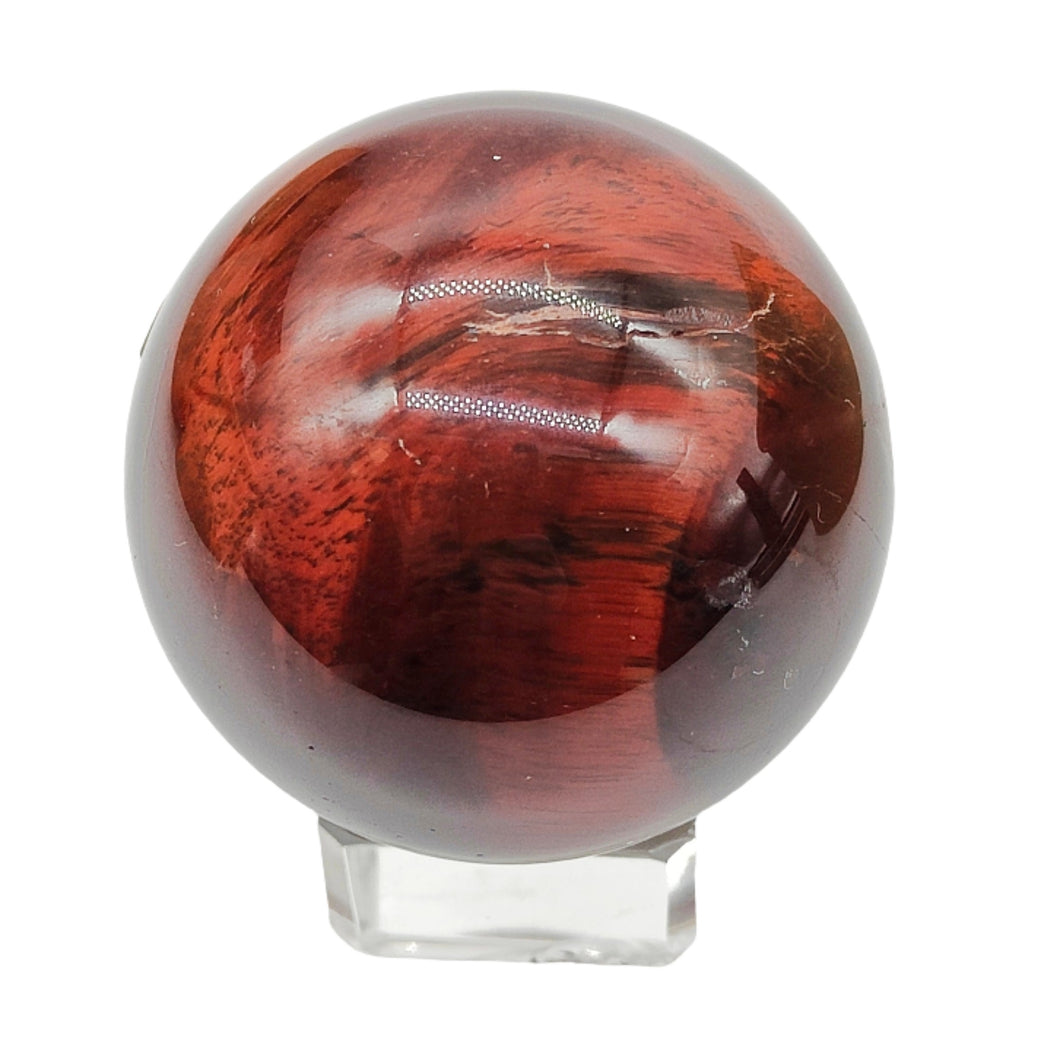 Red Tiger's Eye Sphere # 141