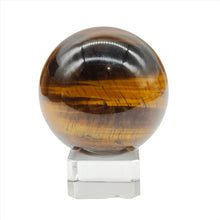 Load image into Gallery viewer, Tiger&#39;s Eye Sphere # 62
