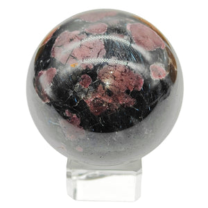 Arfvedsonite + Garnet Sphere # 25