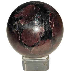 Arfvedsonite + Garnet Sphere # 145