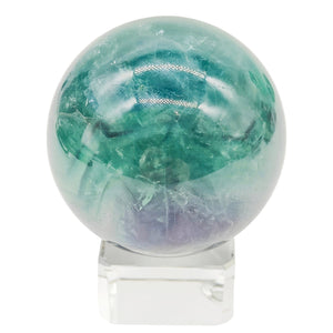 Blue Fluorite Sphere # 167