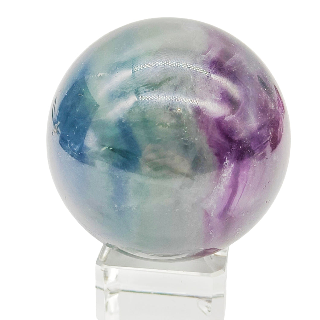 Blue Fluorite Sphere # 59