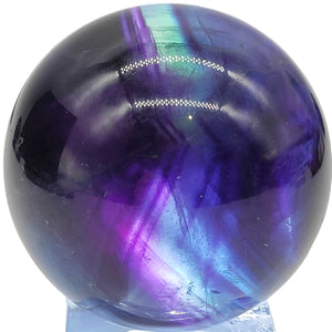 Blue Fluorite Sphere # 177