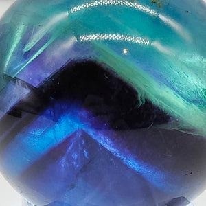 Blue Fluorite Sphere # 47