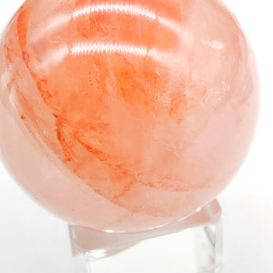 Fire Quartz Sphere # 157