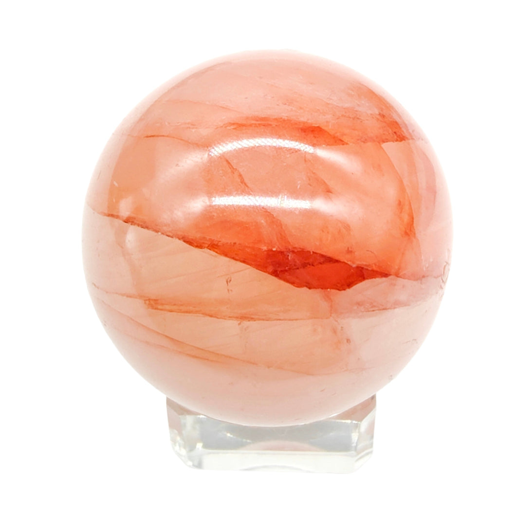 Fire Quartz Sphere # 157