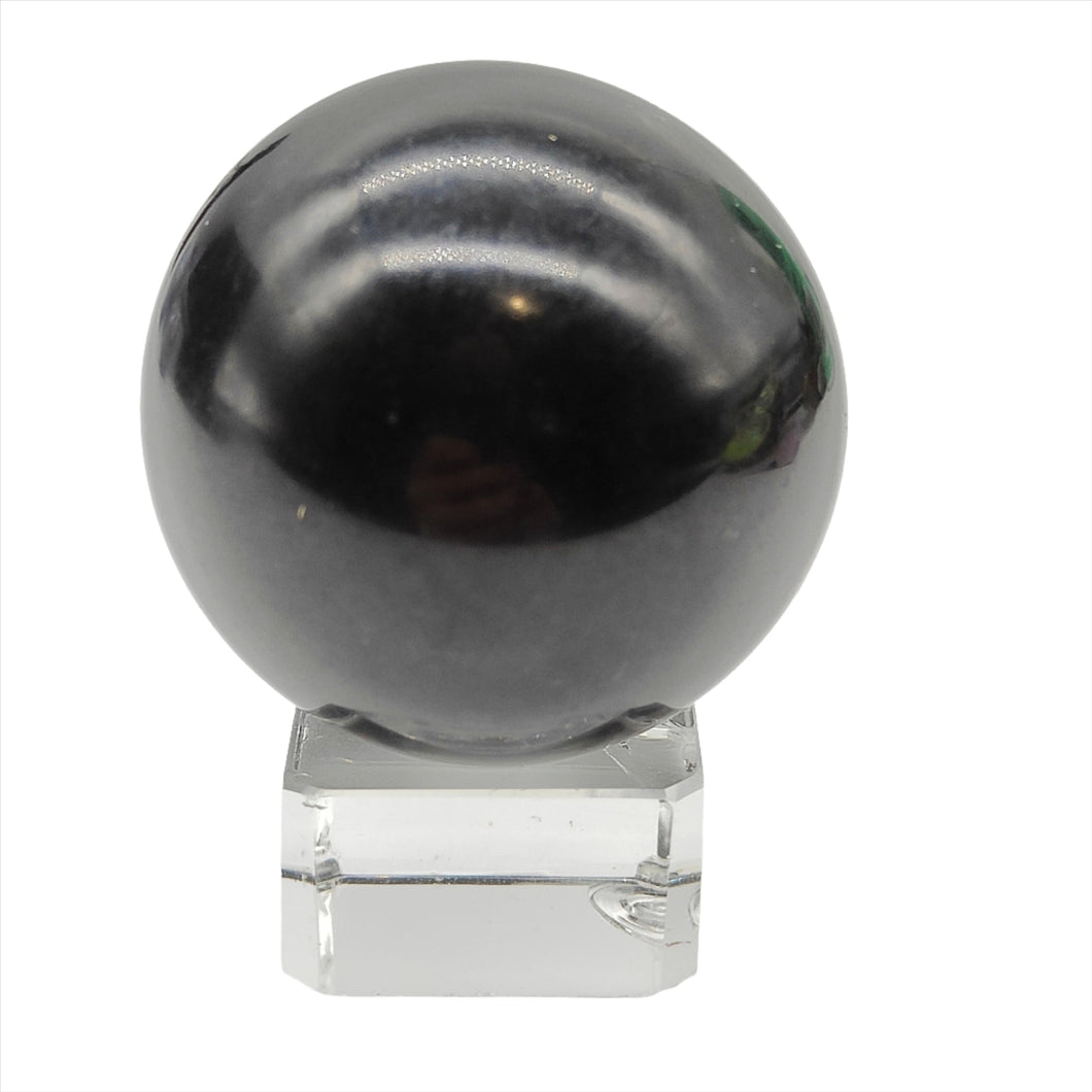 Black Tourmaline Sphere # 28