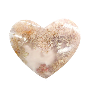 Moss Agate Heart # 110