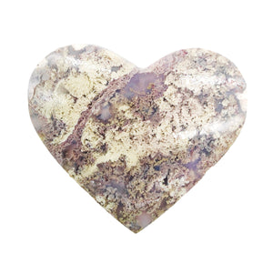 Moss Agate Heart # 101