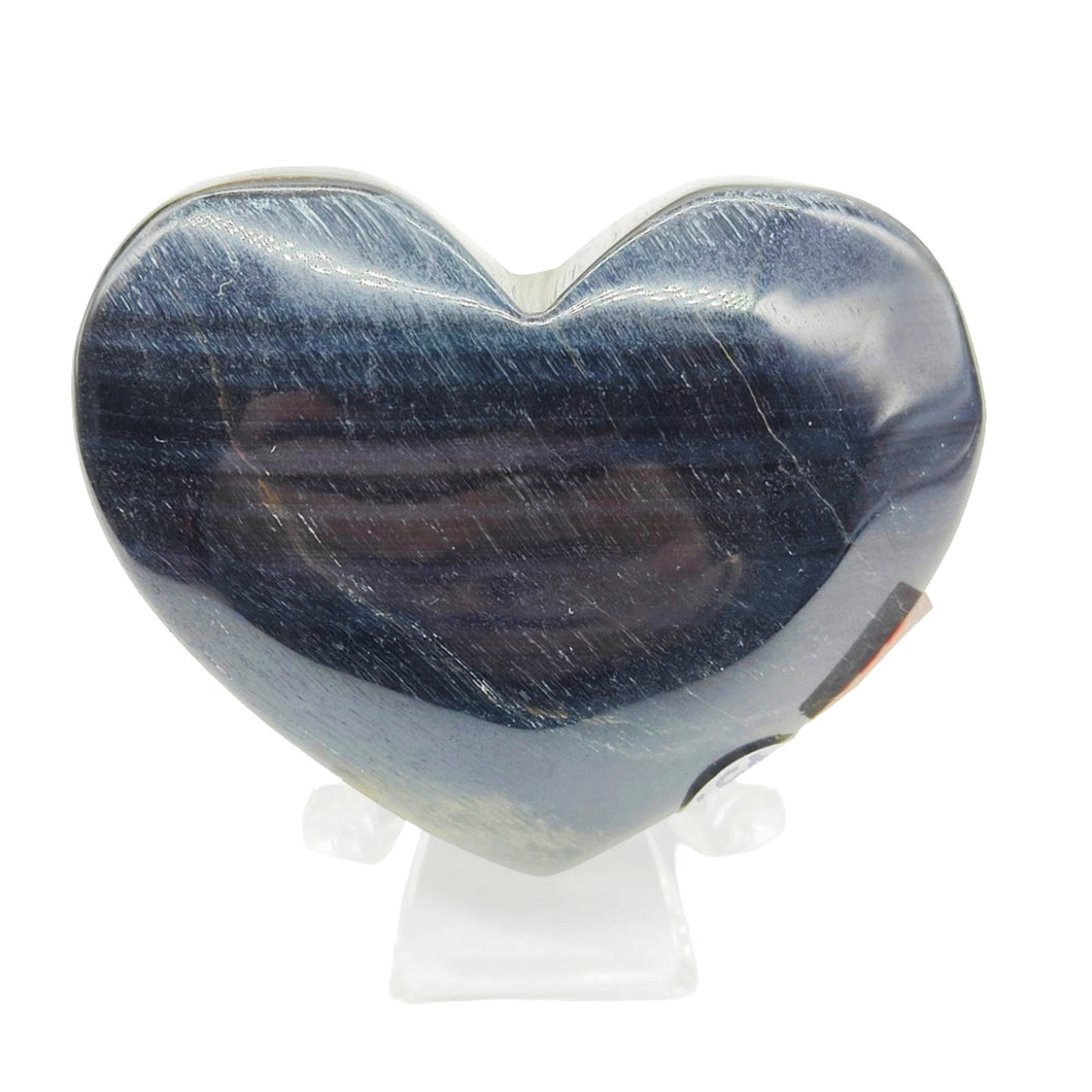 Blue Tiger's Eye Heart # 150