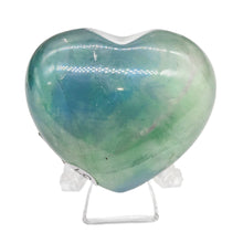 Load image into Gallery viewer, Fluorite Heart # 145
