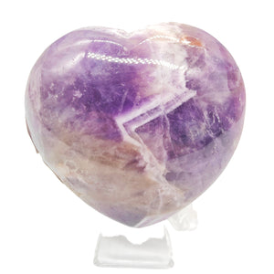 Chevron Amethyst Heart # 176