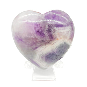 Chevron Amethyst Heart # 182