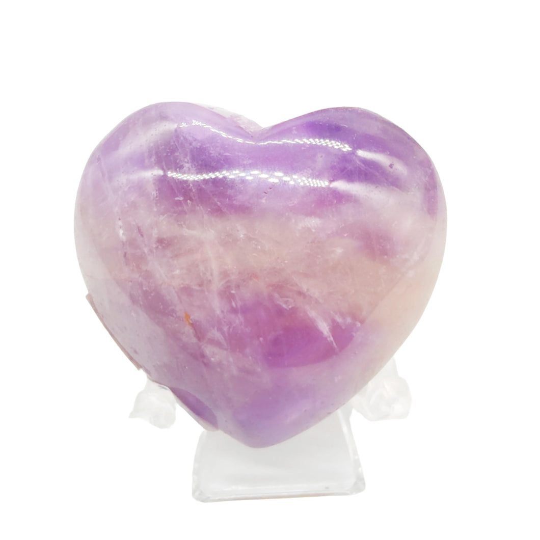 Chevron Amethyst Heart # 172