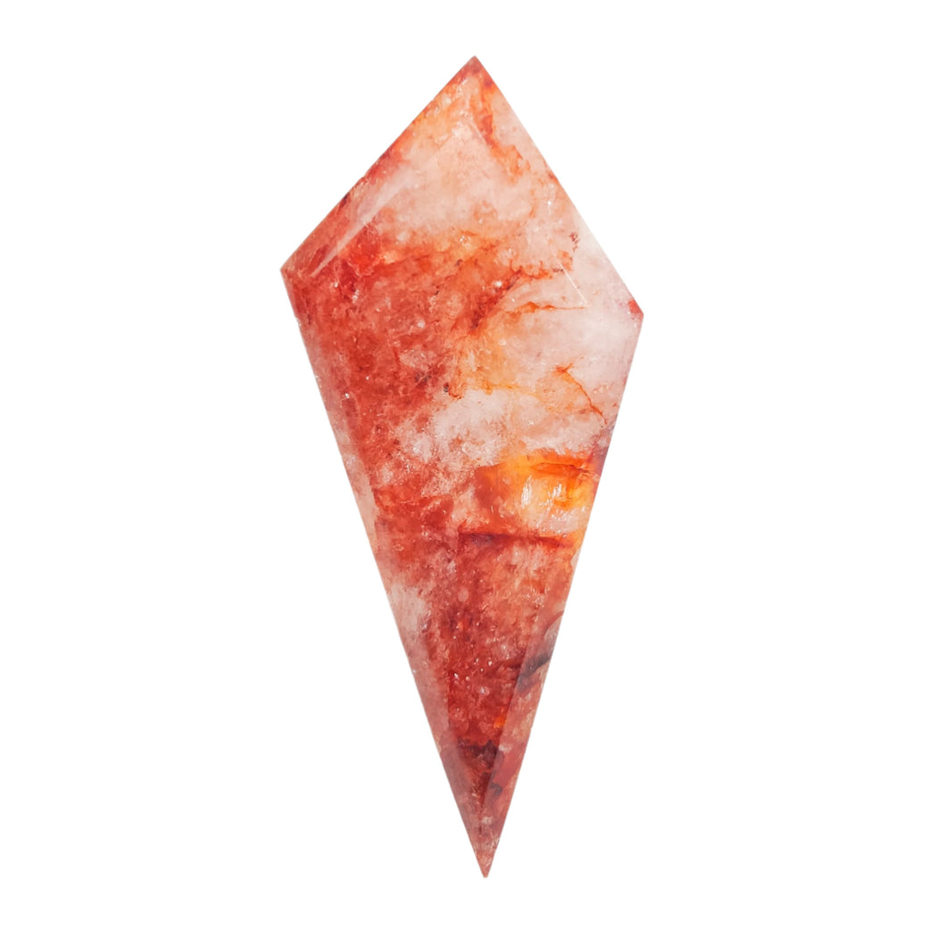 Fire Quartz Diamond # 173