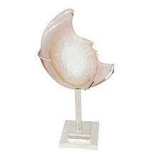 Load image into Gallery viewer, Druzy Agate Moon + Stand # 174
