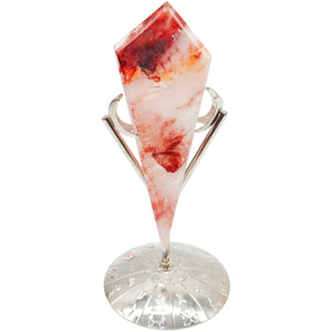 Fire Quartz Diamond + Horoscope Stand # 34