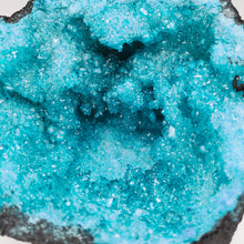 Load image into Gallery viewer, Quartz Geode (Dyed Blue) # 139
