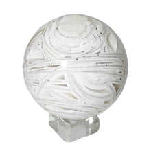 Load image into Gallery viewer, White Agate Sphere # 102
