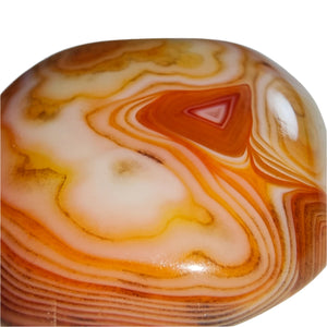 Sardonyx Palm Stone # 158