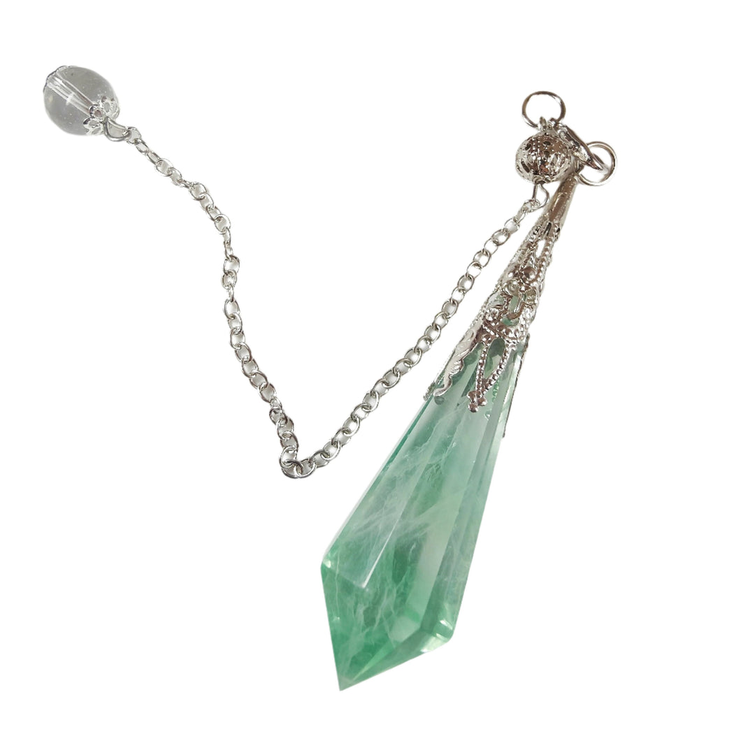 Green Fluorite Pendulum # 74