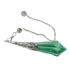 Load image into Gallery viewer, Green Fluorite Pendulum # 150
