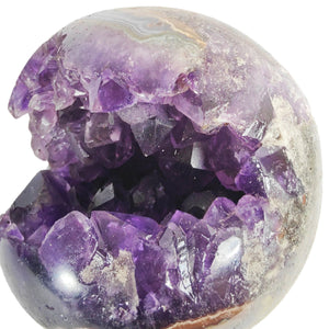 Amethyst Geode Sphere # 72