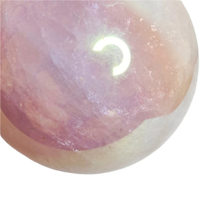 Aura Rose Quartz Sphere XL #52