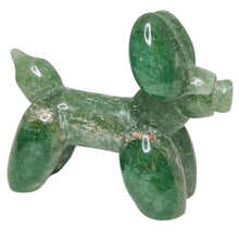 Load image into Gallery viewer, Green Strawberry Quartz Balloon Dog # 156
