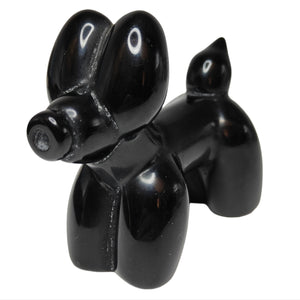 Golden Sheen Obsidian Balloon Dog # 81