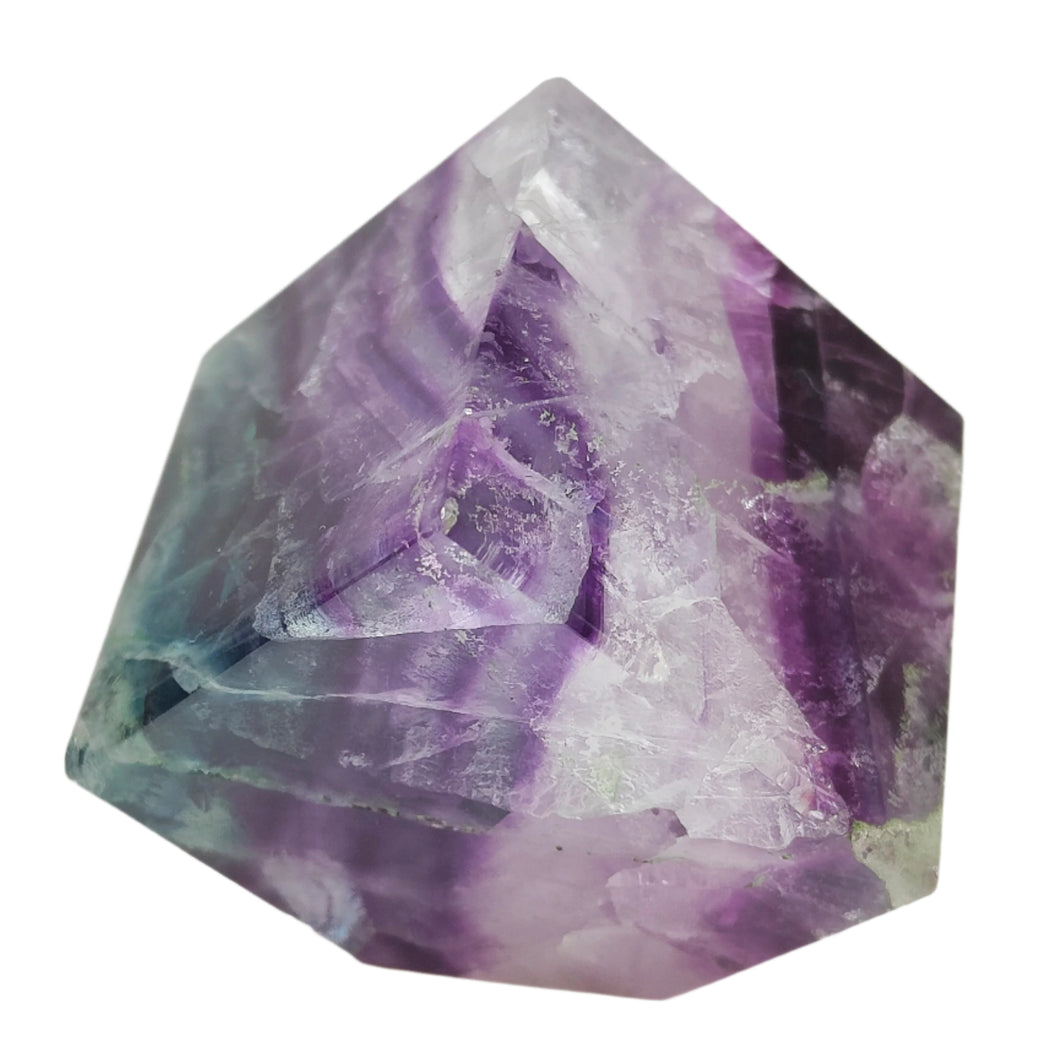 Fluorite Cube # 114