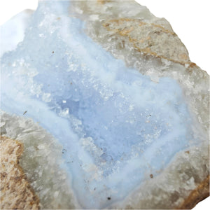 Blue Lace Agate Raw Specimen # 131