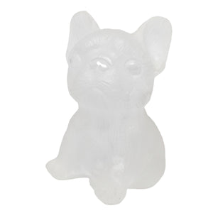 Clear Quartz French Bulldog # 140