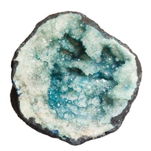 Load image into Gallery viewer, Quartz Geode (Dyed Blue) # 158
