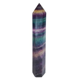 Rainbow Fluorite Tower # 28