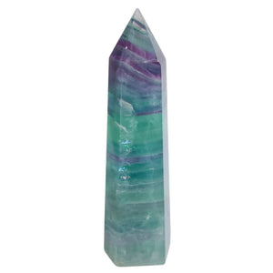 Rainbow Fluorite Tower # 7