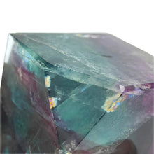 Load image into Gallery viewer, Rainbow Fluorite Cube # 93
