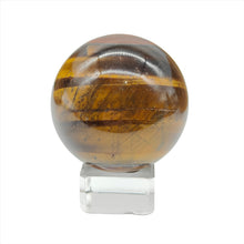 Load image into Gallery viewer, Tiger&#39;s Eye Sphere # 74
