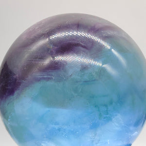 Blue Fluorite Sphere # 59