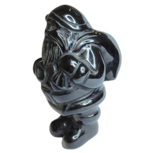 Load image into Gallery viewer, Golden Sheen Obsidian Santa # 43
