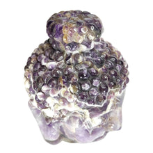 Load image into Gallery viewer, Chevron Amethyst XL Buddha Head # 24
