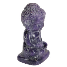 Load image into Gallery viewer, Lepidolite Buddha # 115
