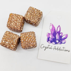 Rhinestone Designer Cubes