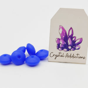 Beads - Silicone Plain Lentils 12mm