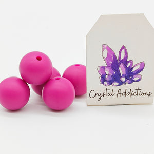 Beads - Silicone Plain 14mm